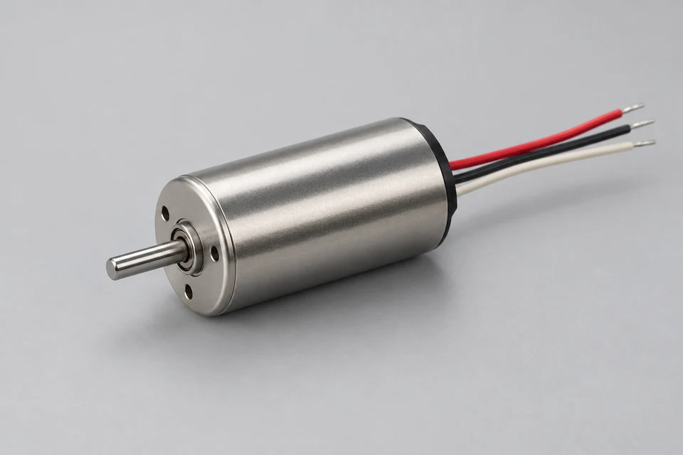 Representative Coreless Brushless DC Motor configuration