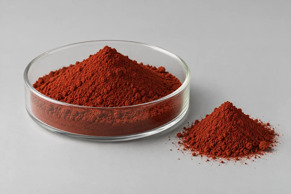 Representative Iron Oxide Red Pigment configuration