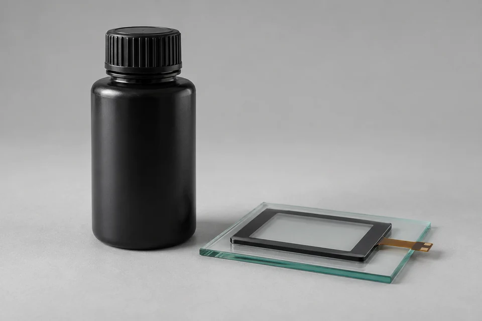 Representative UV Curable Electronic Adhesive configuration