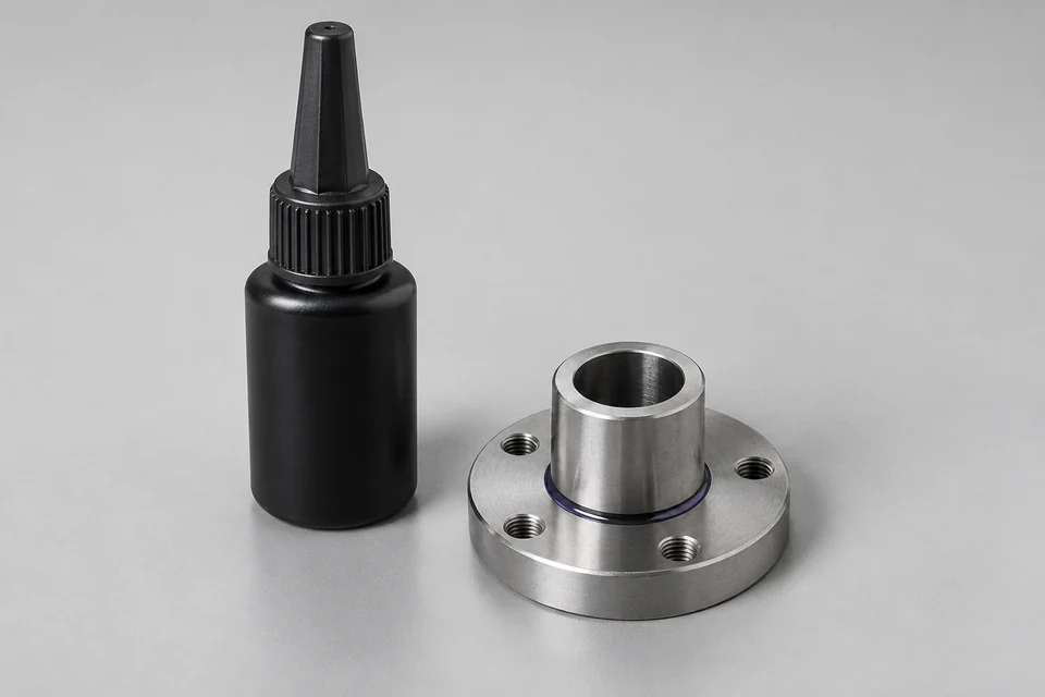 Representative UV Curing Anaerobic Adhesive configuration