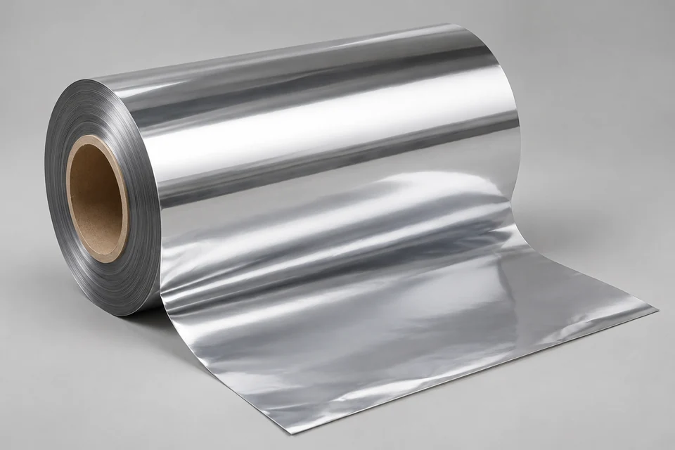 Representative Metalized Oriented Polypropylene (OPP) Films configuration