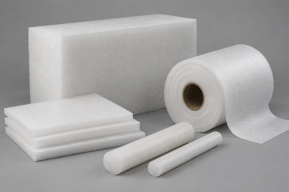 Representative Microcellular Polypropylene Foam configuration