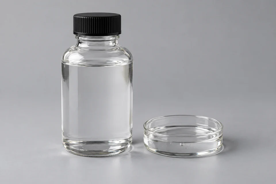 Representative Methyl Hydrogen Silicone Fluid configuration