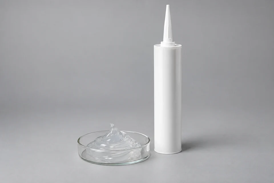 Representative One-Component Deoxime Silicone Sealant configuration