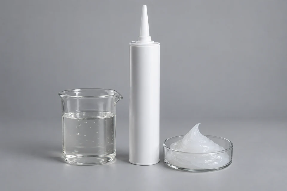 Representative RTV Silicone Multi-Purpose Adhesive Sealant configuration