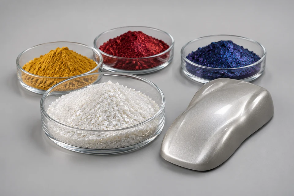 Representative Automotive Grade Pearlescent Pigments configuration