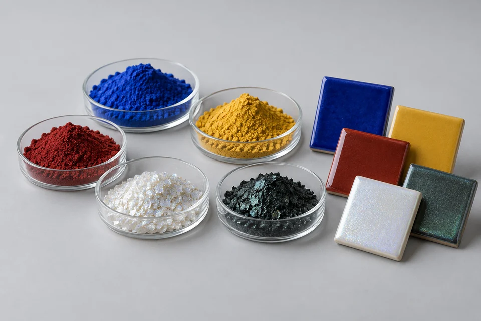 Representative Inorganic Pigments for Enamel configuration