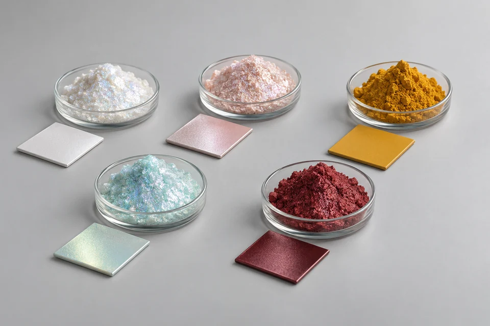 Representative Pearlescent Pigments configuration