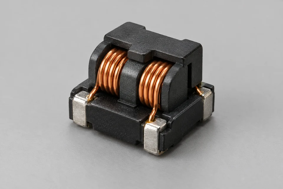 Representative Chip Common Mode Inductor configuration