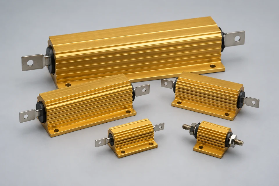 Representative Aluminium House Wire Wound Resistors configuration