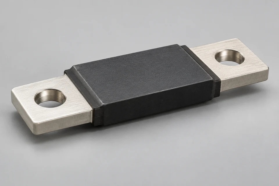 Representative Automotive Thick Film Shunt Resistor configuration