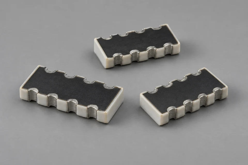 Representative Concave Type Chip Resistor Array configuration