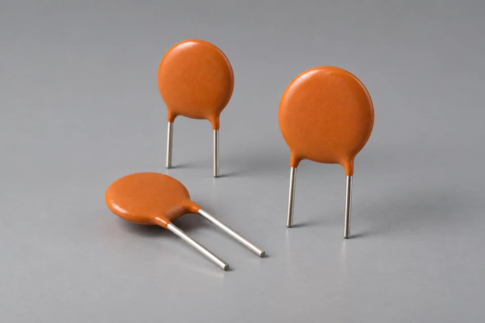 Representative Ceramic Disk Capacitor configuration