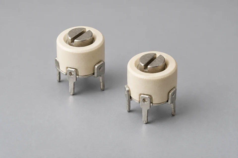 Representative Ceramic Trimmer Capacitor configuration