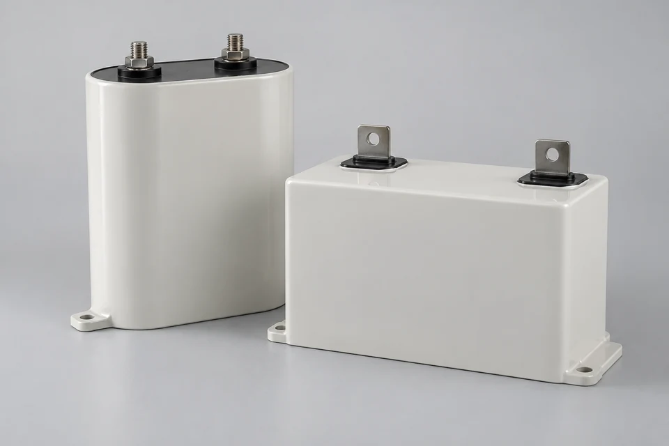 Representative Film Capacitor for Defibrillator configuration