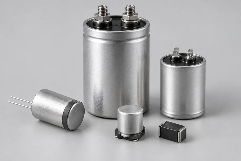 Representative Aluminum-Polymer Solid Capacitor configuration