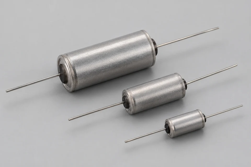 Representative Axial Wet Tantalum Capacitors configuration