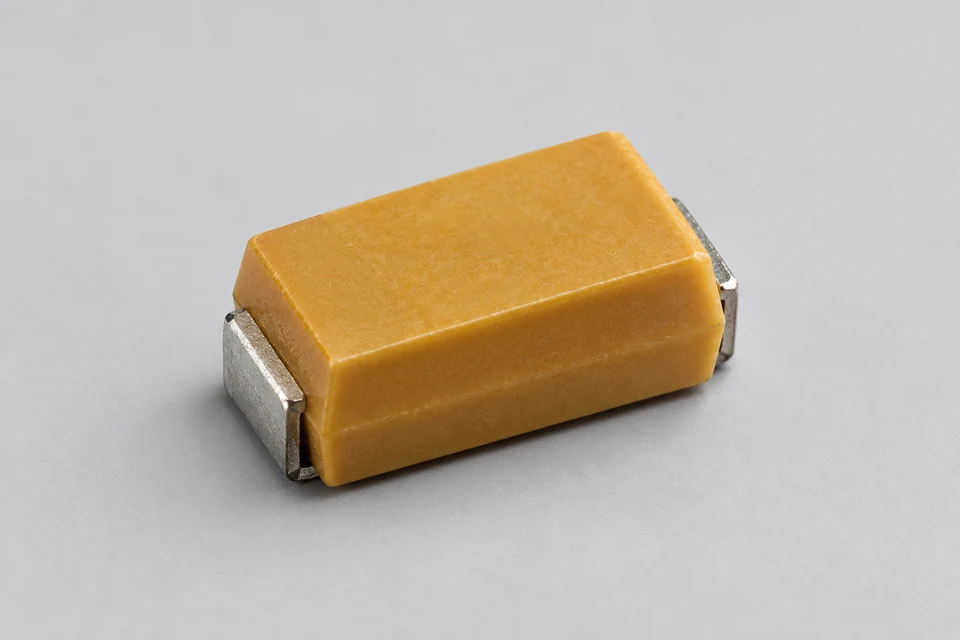 Representative Chip Solid Electrolytic Tantalum Capacitor configuration