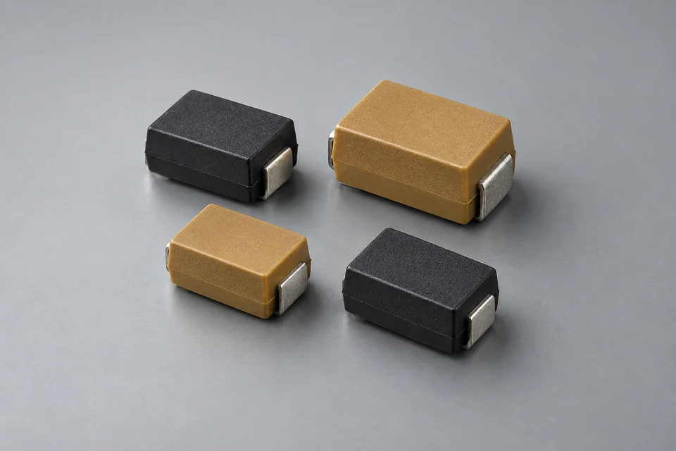Representative Civil Organic Polymer Tantalum Capacitors configuration