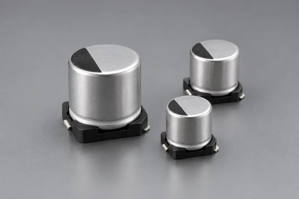 Representative Conductive Polymer Aluminum Solid Electrolytic Capacitors configuration