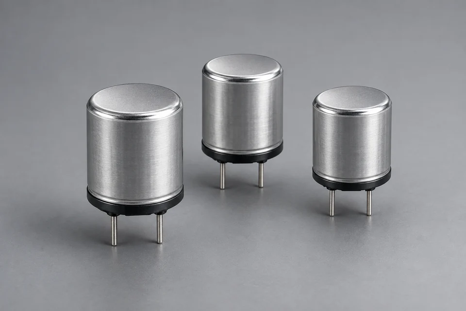 Representative Conductive Polymer Hybrid Aluminium Electrolytic Capacitors configuration
