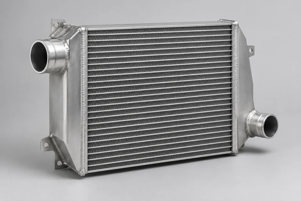 Representative Aluminum Counterflow Heat Exchanger configuration