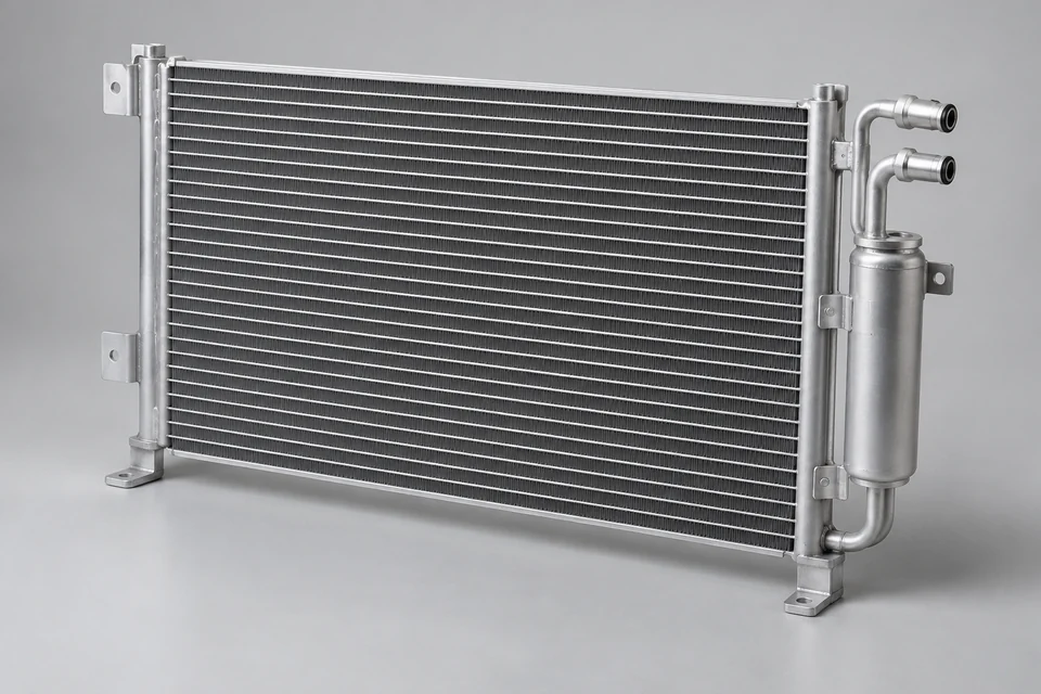 Representative Automotive Aluminum Heat Exchanger configuration
