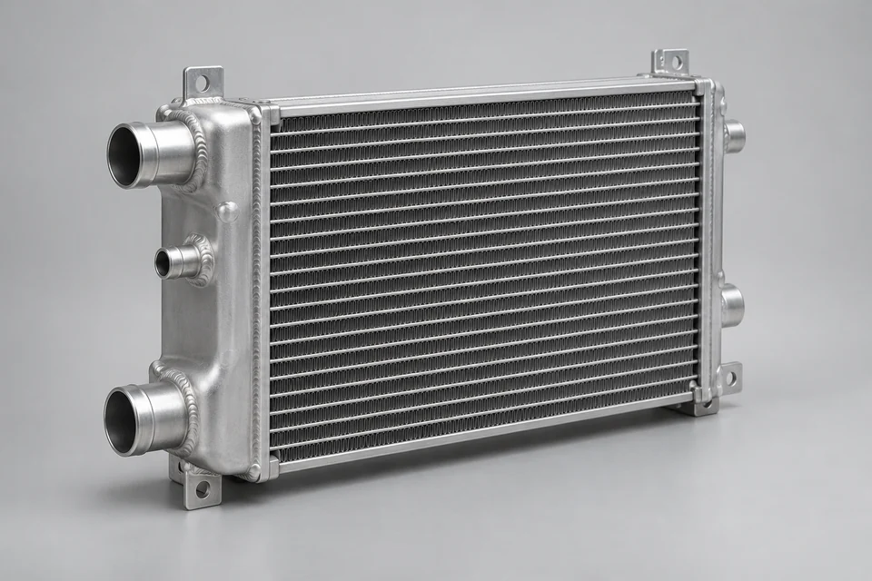 Representative Fuel Cell Vehicle Heat Exchanger configuration