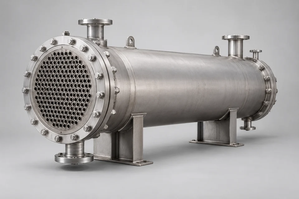 Representative Heat Exchanger for Hydrogen Production configuration