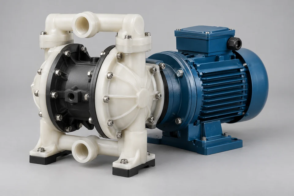 Representative Electric Diaphragm Pump configuration