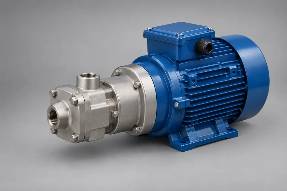 Representative Electric Oil Circulation Gear Pumps configuration