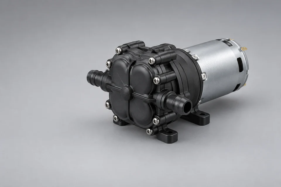 Representative Four-chamber Diaphragm Pump configuration
