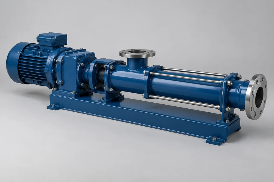 Representative Hydrodynamic Screw Pumps configuration