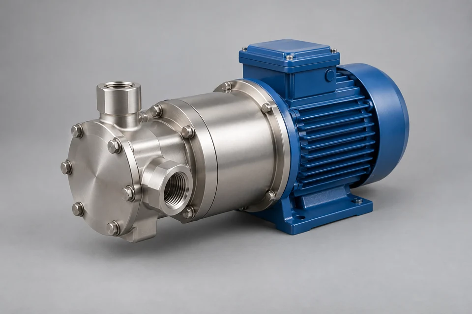 Representative Magnetic Drive Gear Pump configuration