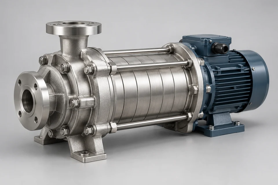 Representative Multistage Metal Centrifugal Pump configuration