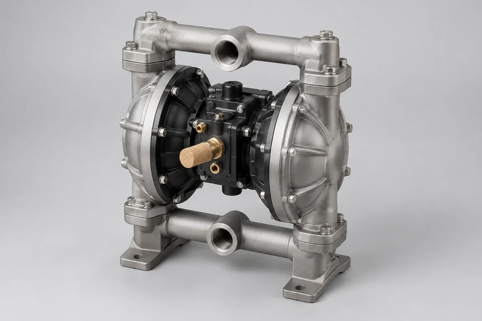 Representative Natural Gas Operated Double Diaphragm Pumps configuration