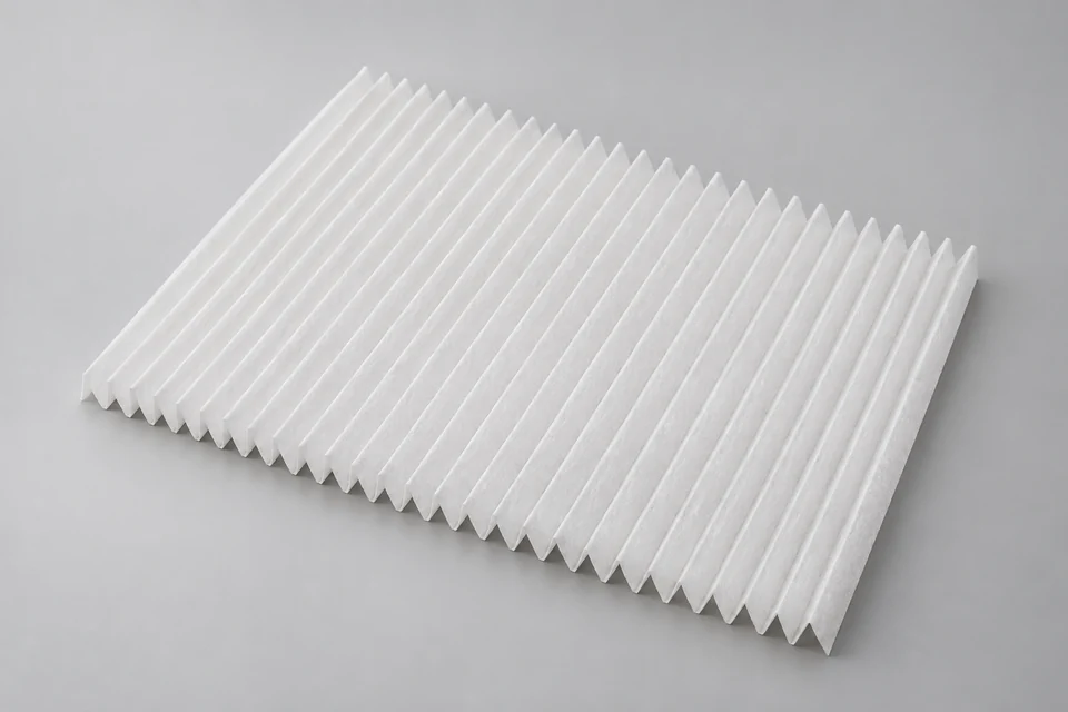 Representative HEPA Filter Membranes configuration