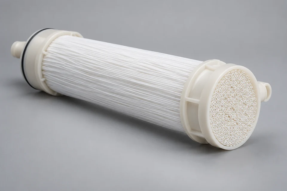 Representative PTFE Hollow Fiber Membranes configuration