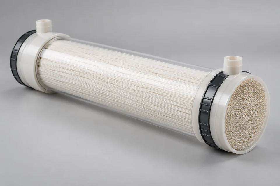 Representative PVDF Hollow Fiber Membrane configuration