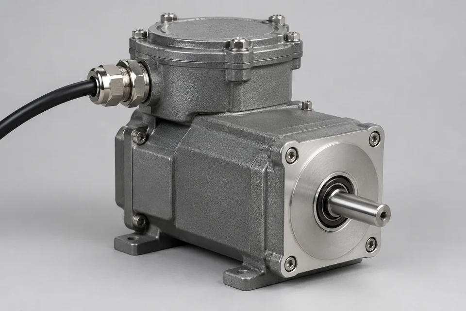 Representative Explosion Proof Stepper Motors configuration