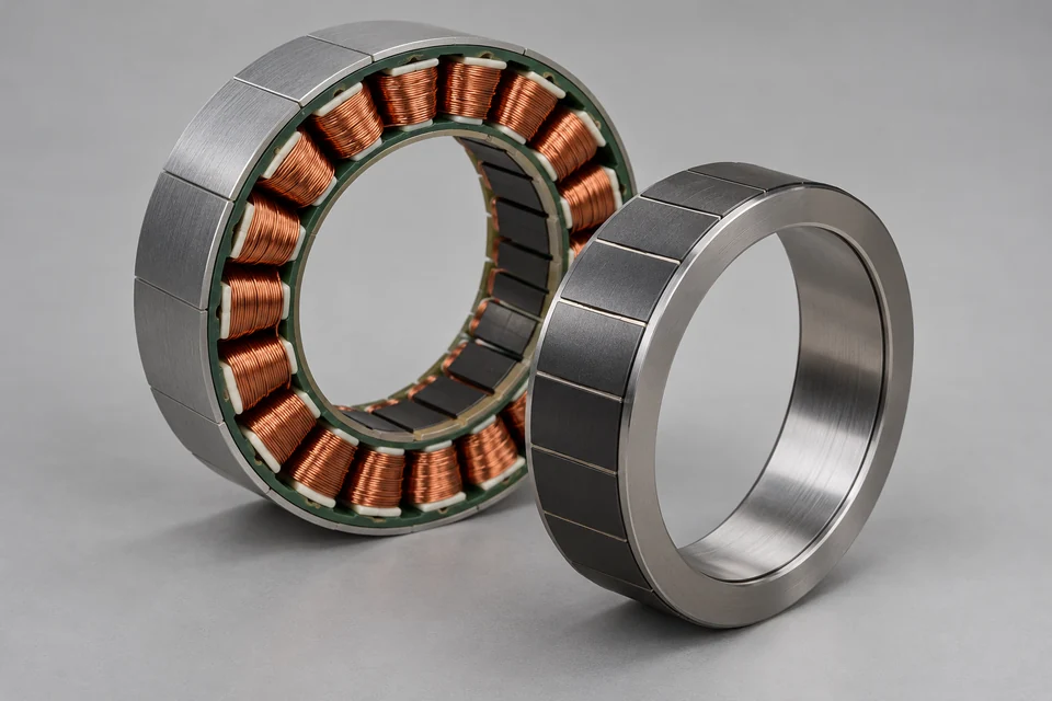 Representative Frameless Brushless DC Motors configuration