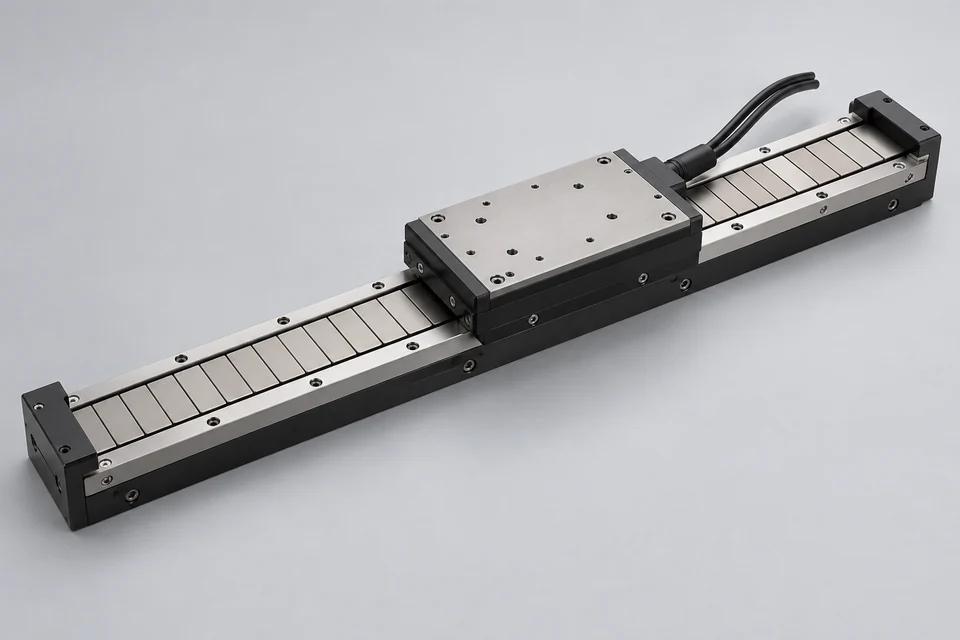Representative Permanent Magnet Linear Stepper Motor configuration