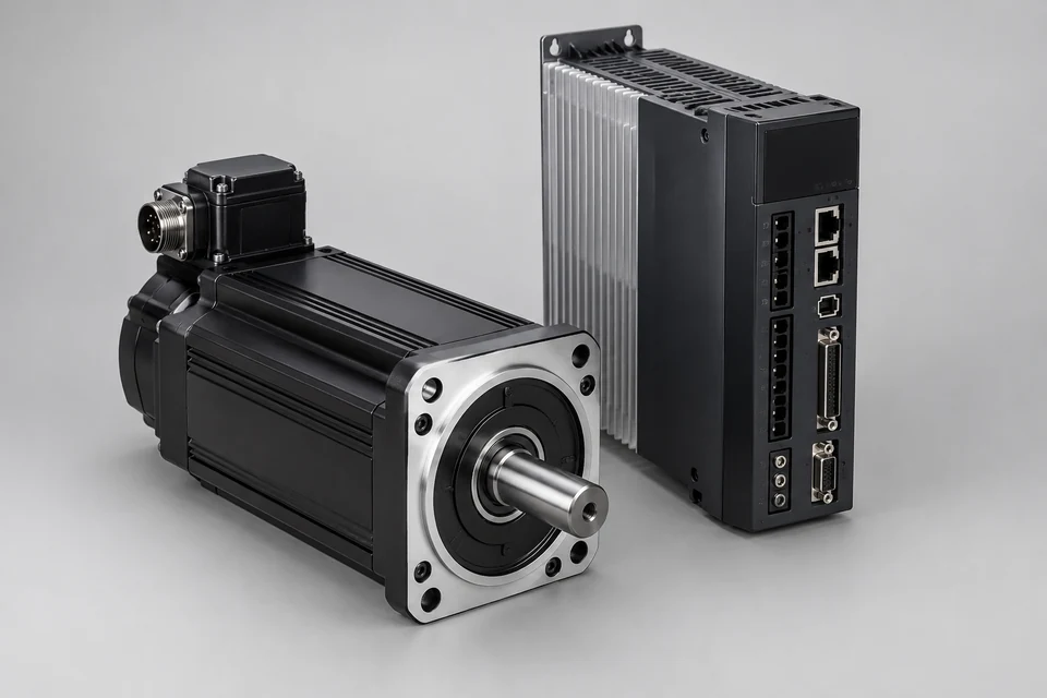 Representative Servo Motors and Drives configuration