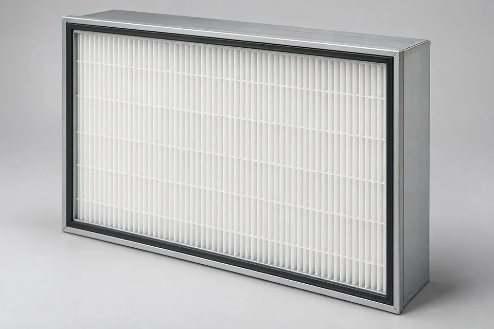 Representative Gel Seal Hepa Filters configuration