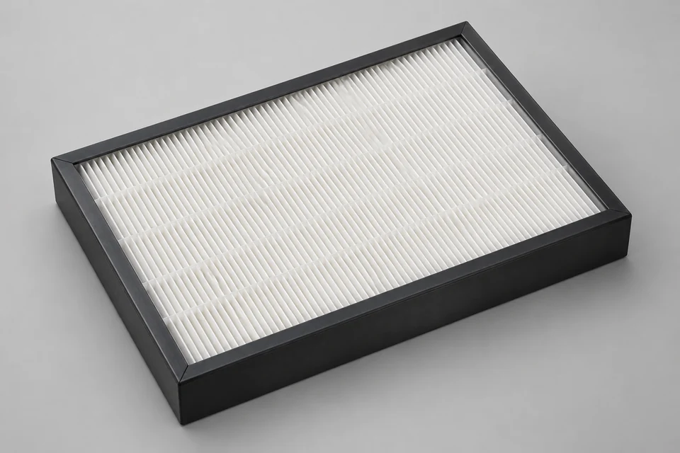 Representative HEPA High Efficiency Filter configuration