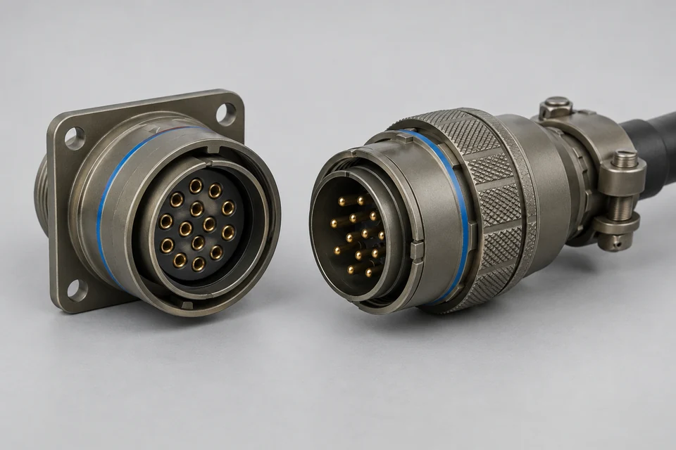 Representative Aircraft Power Connector configuration