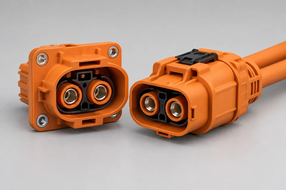 Representative Electric Vehicle Electrical Connector configuration