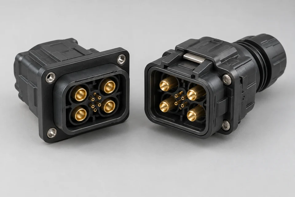 Representative High Density Electric Power Connector configuration