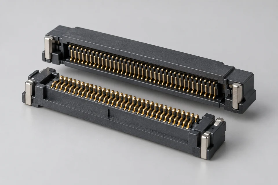 Representative High Speed Board-to-Board Connector configuration