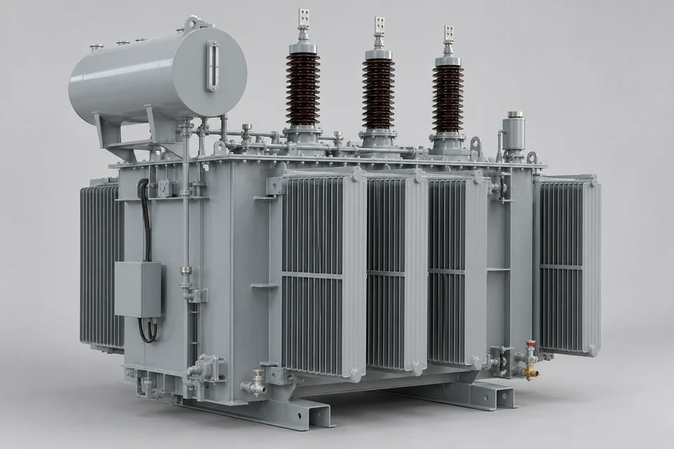 Representative High Voltage Power Transformer configuration